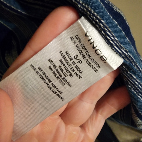 Vince button down short sleeve - Picture 5 of 5